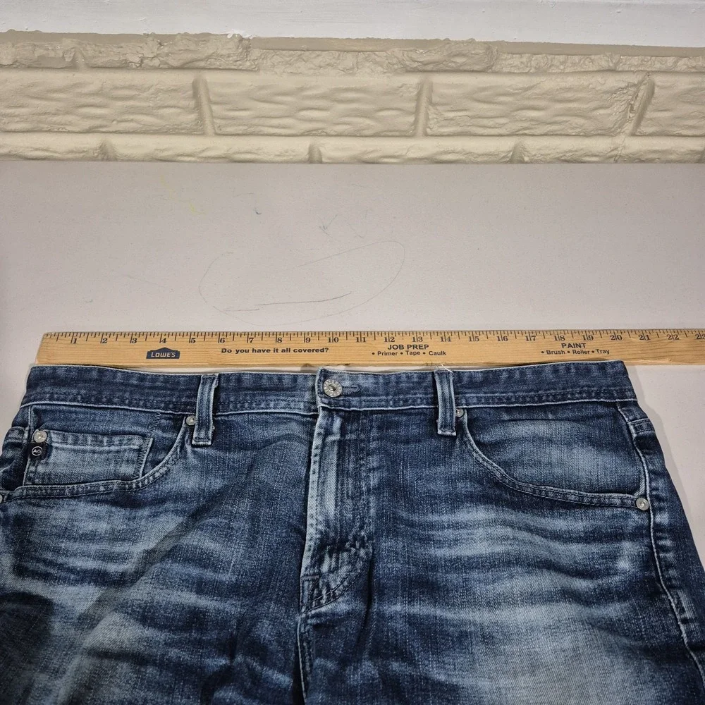 AG Adriano Goldschmeid Jeans Mens 38x29 The Protege Straight Leg Stretch *Hemmed